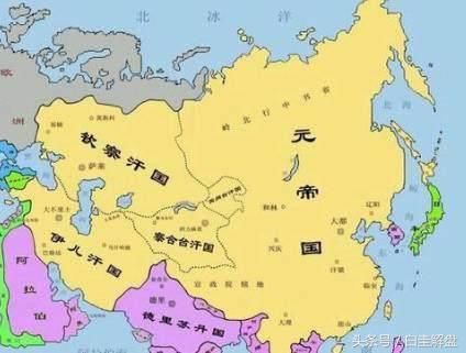 忽必烈之后元朝的皇帝不愿意汉化呢?看地图,你