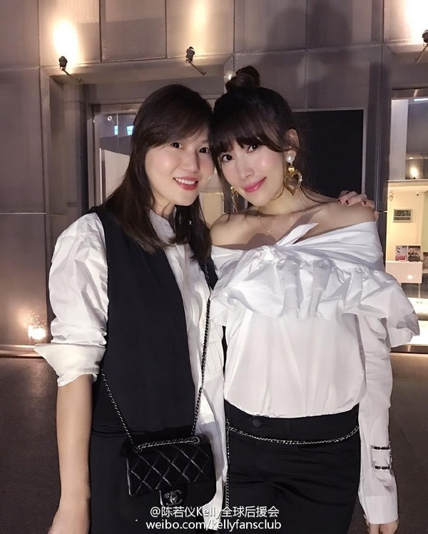 林志颖老婆和昆凌同框完全看不出9岁年龄差