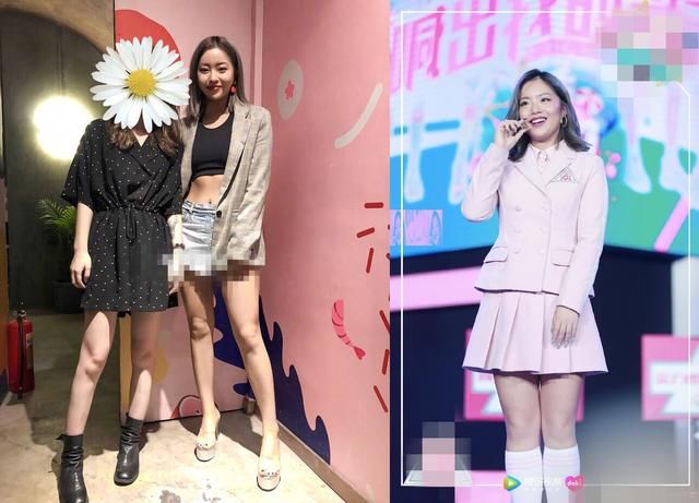 一个月！王菊瘦出马甲线小鸟腿，低胸背心秀傲人上围，让人认不出