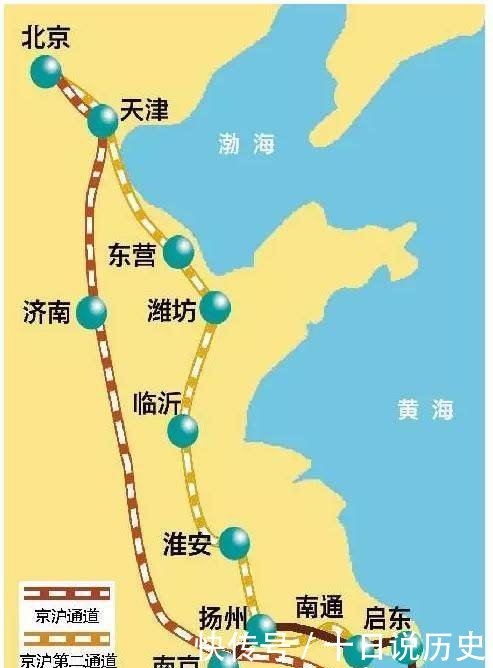  [城市]中国将开建第二条京沪高铁，山东江苏这6个城市即将腾飞！