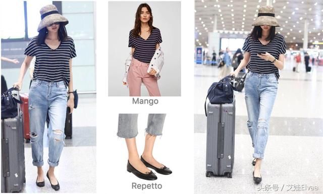 中国“腿精”只服张梓琳，平底路人装也挡不住人美腿长，太拉仇恨