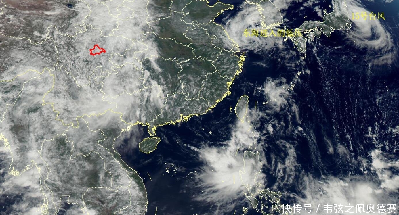  胚胎@新胚胎94L生成！东海低压指向山东，95W成台推迟和生成争议