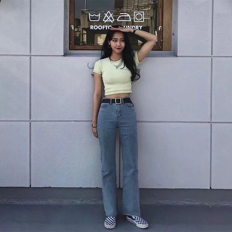 技巧丨性感就在这5cm，这位韩妞的腰瘦美学穿搭，教你把腰穿出来