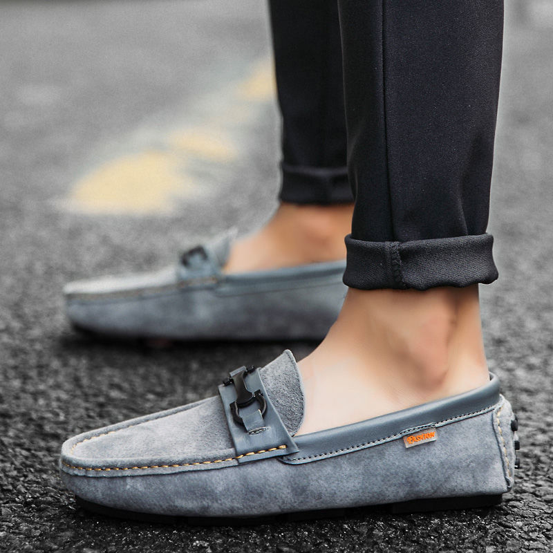 有一种男鞋，叫“豆豆鞋”，舒适好穿不闷脚，穿上贼显年轻