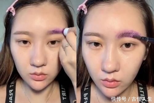  『家看到』美术生把脸当“画布”，实力仿妆“韩佩泉”，看到成品：收徒吗？