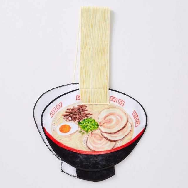  『面食』将拉面、乌冬、荞麦面挂上身！日本某杂货品牌推出“面食”搞笑毛巾