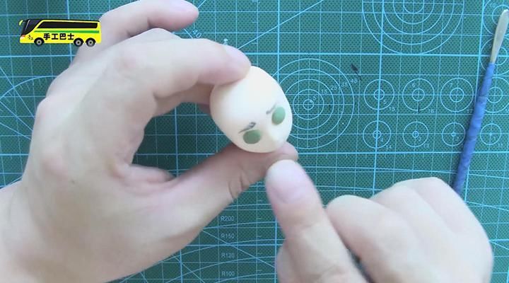 手工空军小姐姐头部教程来了，她来自第五人格