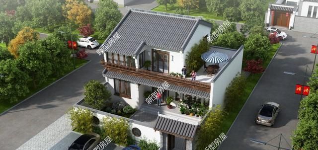  建筑@有鸡有鸭有菜园, 这才是真正的农家院, 5套别墅图纸分享