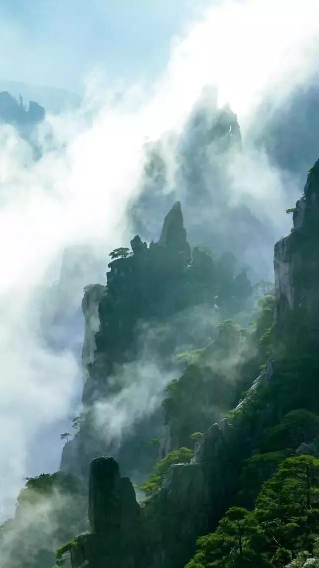 黄山风景美如画！恍如人间仙境，美到极致！