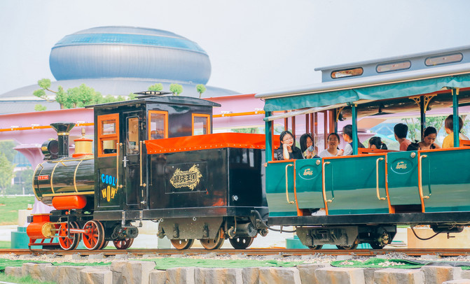 绍兴东方山水乐园，我和左女士的乐园小时光