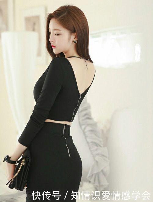 包臀裙尽显气质美女曼妙好身材,穿出曲线美