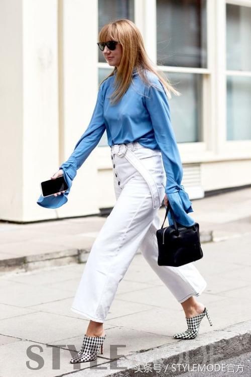 秋季的质感系蓝色单品，让你美出新高度！
