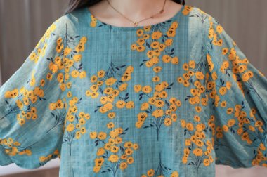 自从小姨买了这几款棉麻套装，瞬间减龄十几岁，舒适又有气质