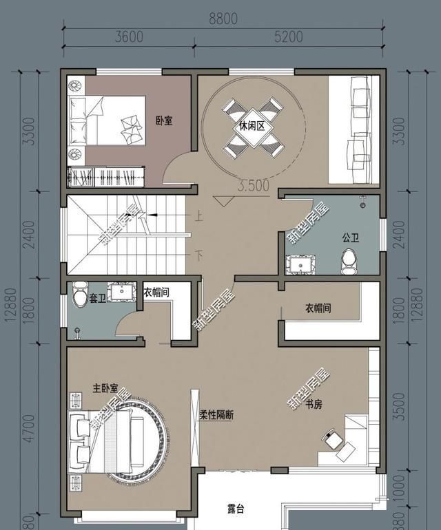  建筑@有鸡有鸭有菜园, 这才是真正的农家院, 5套别墅图纸分享