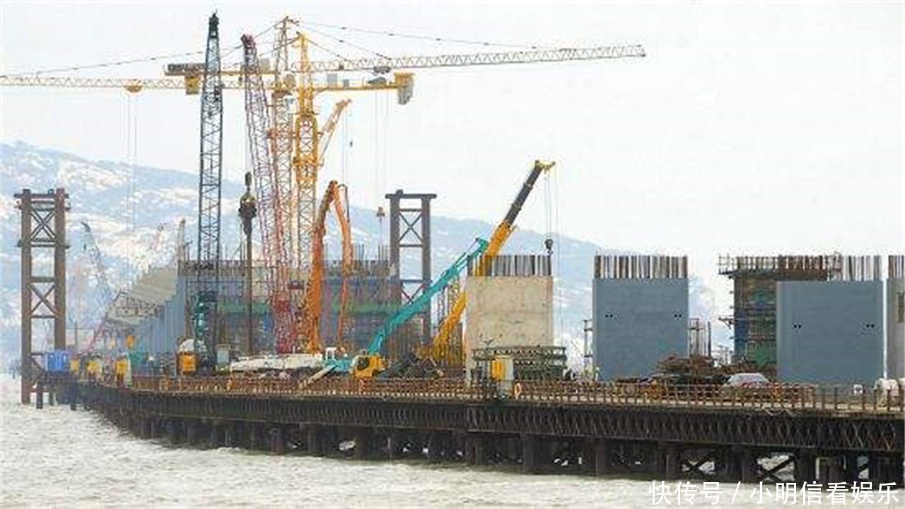  [海水]海水那么深，跨海大桥的桥墩怎么建上去呢看完总算知道了