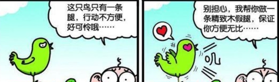 精致|呆头农场:小呆呆为鸟儿制作精致“木假腿”!这就是所谓的金鸡独立吗?