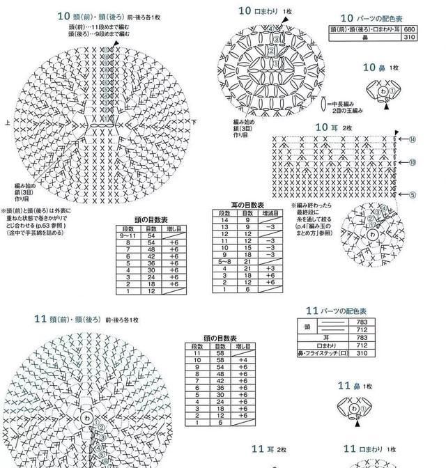  【胸针】她把钩编剩余下来的细线都钩成了小动物胸针,太让人喜欢了!