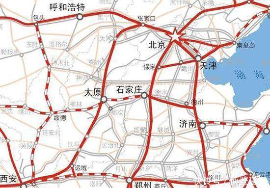 山西首条高铁驶入境内，必将大有发展！快看看有经过你家乡吗