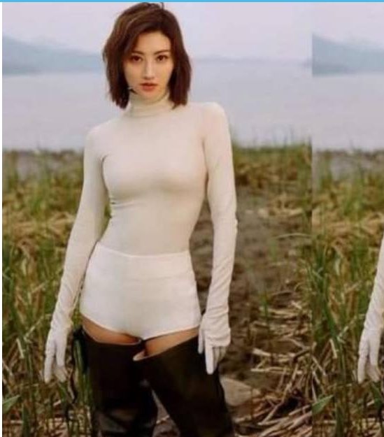 景甜咋啥都敢穿?一身镂空长裙身材尽显，网友:张继科有福了