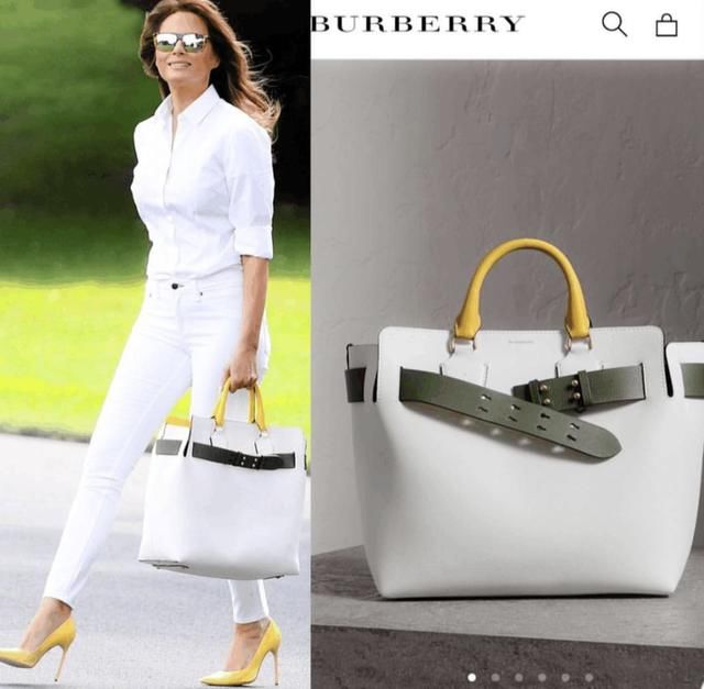 美国第一夫人白色搭配气场惊人，头发吹这么凌乱依然保持女神形象