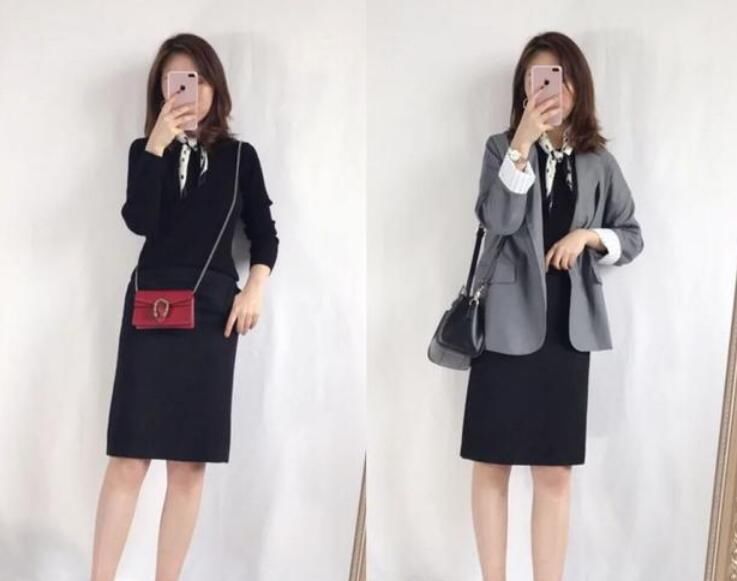 『半身裙』女孩子穿衣服一定要学会颜色搭配,快快收藏起来吧