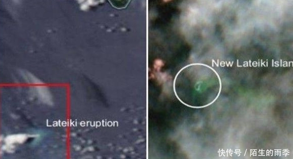 大自然的奇迹!火山爆发致太平洋一岛沉没,又有3倍大新岛形成!