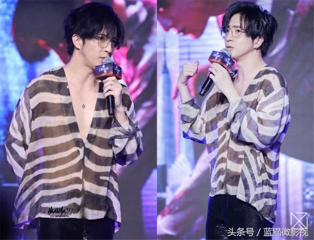薛之谦衣品令人堪忧，轻纱透视装很“娘”，网友：下一个陈志朋！