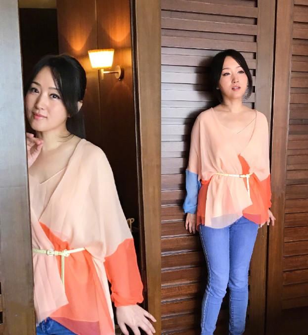 47岁还敢这么穿，大红色玫瑰裙土味十足，杨钰莹为了人气也是拼了