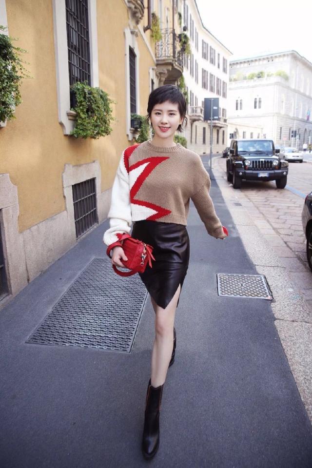 刘诗诗换造型了！仅剪了一款短发气场全开，网友：我也想去剪短发