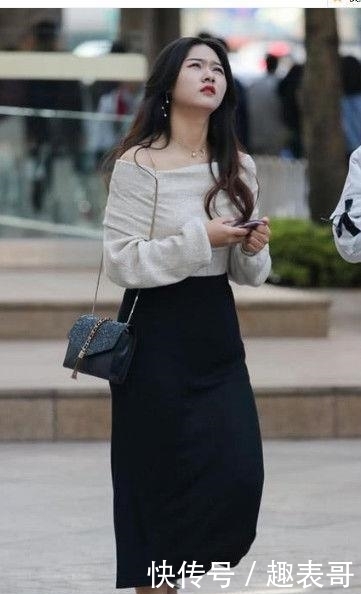 「有型」年轻美女街拍:优雅清爽的美女,身材高挑有型