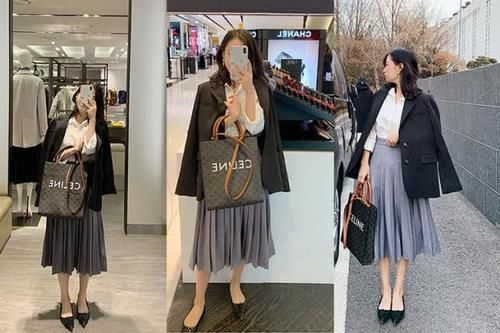  『气质』“西装+百褶裙”=2020年春日火热混搭套路，演绎优雅气质美！