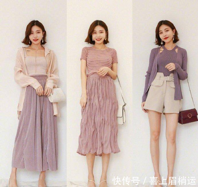  「以选择」还在穿白T+牛仔裤？试试24套“淑女风”搭配，简约又不失女人味！