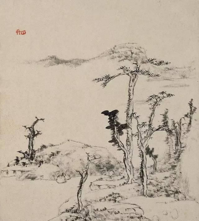 『作品』他在中国艺术史上的地位, 就像梵高在西方艺术史上的地位一样。