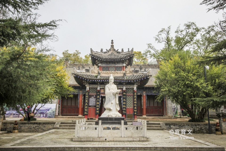宝鸡岐山不只有臊子面,还有座规模最大的周公庙,孔子也受他影响