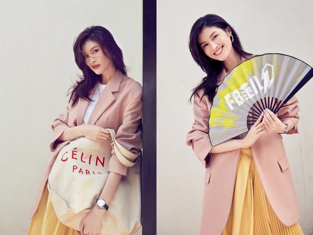 何穗短裤穿的好短，都已短到大腿根了，网友：这腿我能玩年！