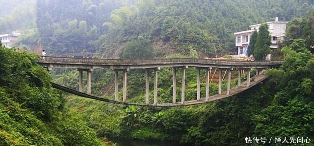 中国造世界第一怪桥桥墩悬空30年都不倒，全世界仅有4座！