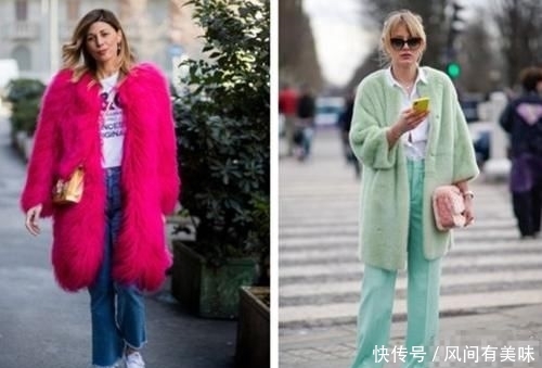  #毛绒#【尚】毛绒外套怎么搭才显瘦又高级？看看时尚达人的示范