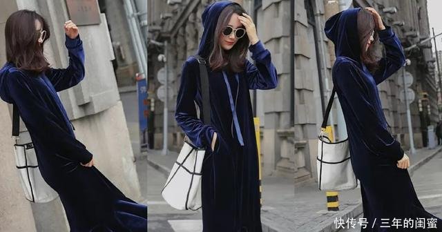 2018年必须入手“丝绒”连衣裙，穿上身实在太高级，太美了！