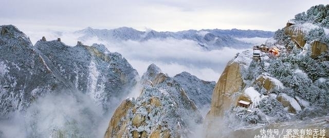 华山四大神奇景点，至今无人可以解释形成原因，传说是神仙所做