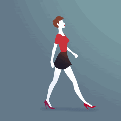 女生穿高跟鞋有一个你意想不到的好处