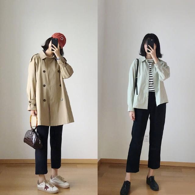 18套烟管裤随心搭配,秋季潮搭美出了新高度