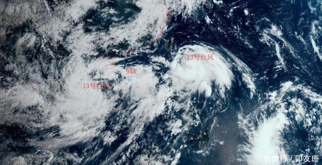  台风■94W编码！14号台风三次登陆进行“180度大转弯”，第五次