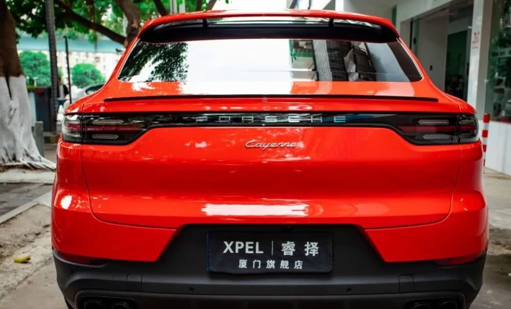  『卡宴』保时捷卡宴Coupe 装贴XPEL LUX PLUS系列漆面保护膜