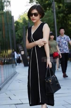 街拍:图1的小姐姐很有女王范，图4染绿色的头发美女很有想法!