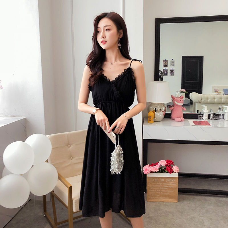 夏日里姐妹淘的各种轰趴聚会，穿上这件名媛连衣裙，让你闪耀全场