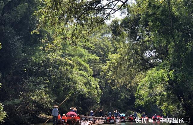 中国最美溪流原来在福建,乘坐竹筏漂流九曲,做一场光怪陆离的梦