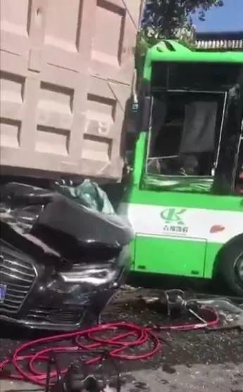 真相潍坊青州车祸，这才是真实现场!请大家不信谣、不传谣!