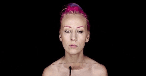 直击女子逆天化妆术, 这技术还有什么不能做的?