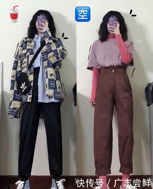  宽松@女生自认为好看实则很土的穿搭？看你中招没