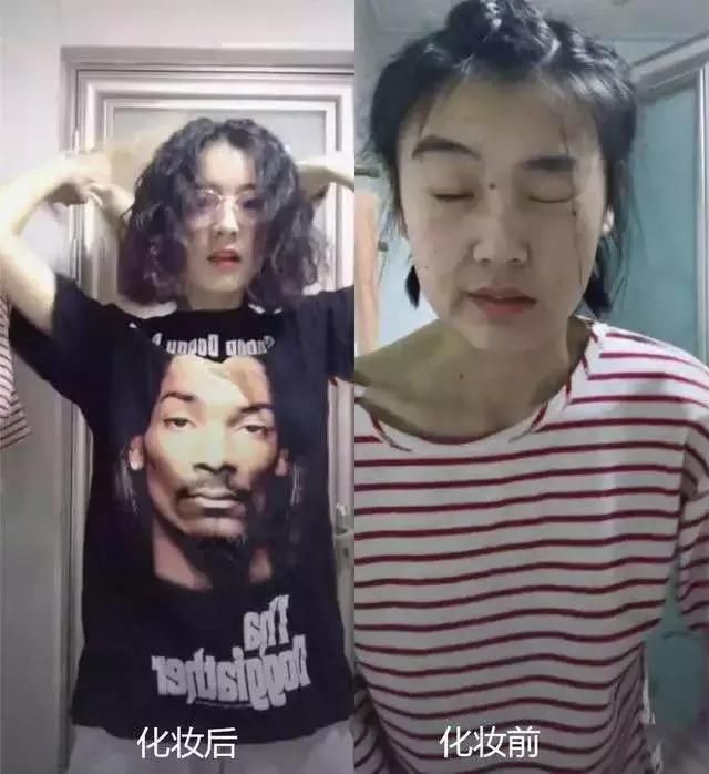 女生化妆前VS化妆后，简直是不敢相信自己的眼睛！